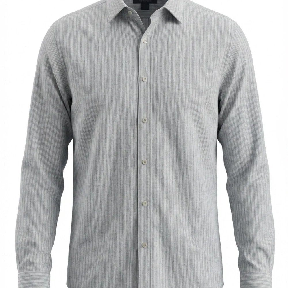 Bloomingdale's Men's Store- 100% Linen Shirt - Picture 3 of 5